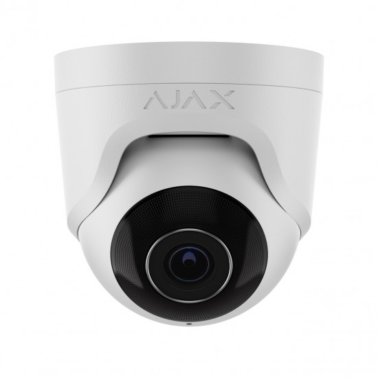 Ajax 4K TurretCam ip camera 8MP 2.8mm white