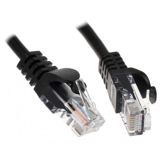 PATCHCORD RJ45/0.2-BLACK 0.2 m