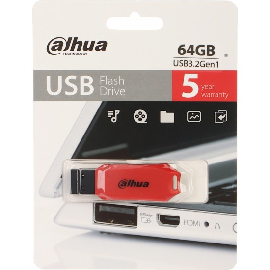 Dahua FLASH DRIVE USB-U176-31-64G 64 GB USB 3.2 Gen 1 DAHUA