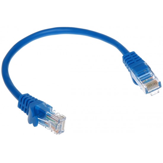 PATCHCORD RJ45/0.2-BLUE 0.2 m