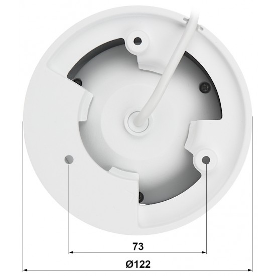 Dahua АНТИВАНДАЛЬНАЯ КАМЕРАIP IPC-HDW5241T-ZE-27135 - 1080p 2.7 ... 13.5 mm - MOTOZOOM DAHUA