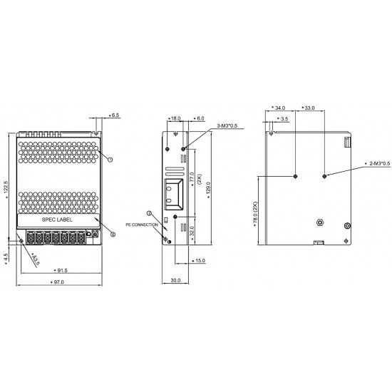 Delta Electronics ИМПУЛЬСНЫЙ БЛОК ПИТАНИЯ PMT-24V100W2BA Delta Electronics