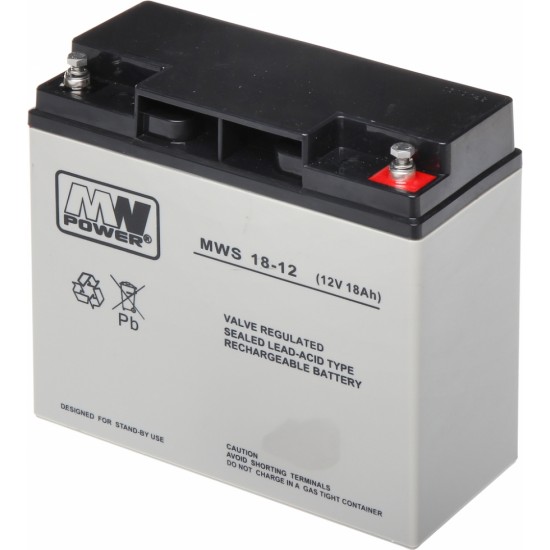 АККУМУЛЯТОР 12V/18AH-MWS