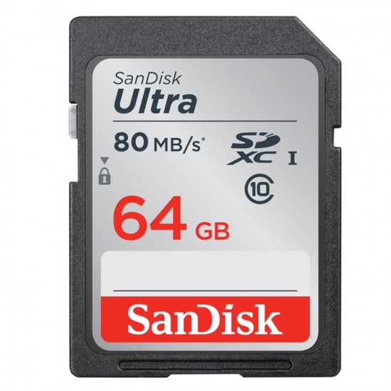 Sandisk MEMORY CARD SD-10/64-SAND UHS-I, SDXC 64 GB SANDISK