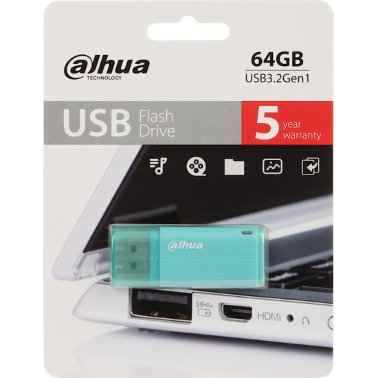 Dahua FLASH DRIVE USB-U126-30-64GB 64 GB USB 3.2 Gen 1 DAHUA