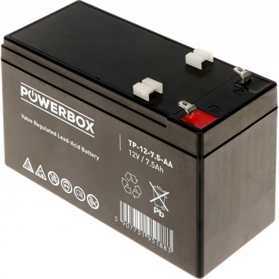 Powerbox АККУМУЛЯТОР 12V/7.5AH-POWERBOX