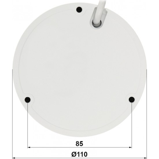 Dahua АНТИВАНДАЛЬНАЯ КАМЕРАIP IPC-HDBW2841E-S-0280B WizSense - 8.3 Mpx, 4K UHD 2.8 mm DAHUA