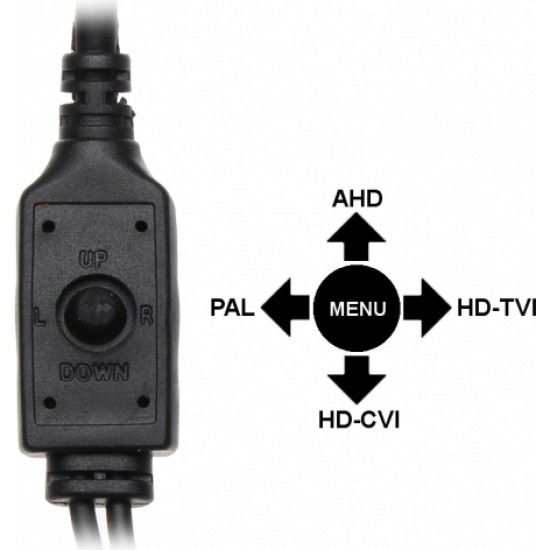 Apti AHD, HD-CVI, HD-TVI, PAL-КАМЕРА APTI-H24M-36 - 1080p 3.6 mm