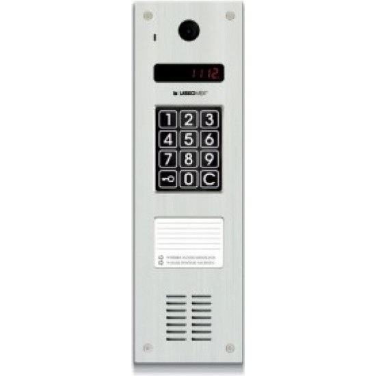 Laskomex CP-2533NR-4 ~ Многоабонентская вызывная панель аудиодомофона с RFID считывателем врезная Laskomex