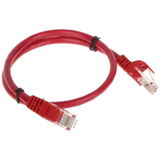 PATCHCORD RJ45/0.5-RED 0.5 m