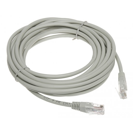 PATCHCORD RJ45/5.0-GREY 5 m