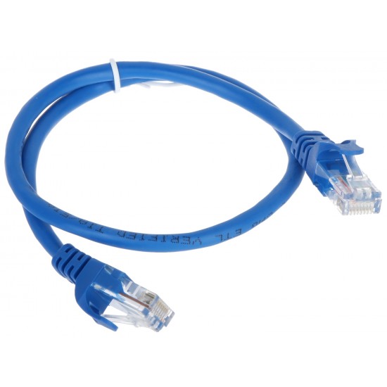 PATCHCORD RJ45/0.5-BLUE 0.5 m