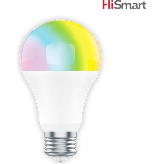 Hismart Беспроводная интеллектуальная лампа  A60, 6W, E27, 2700 К