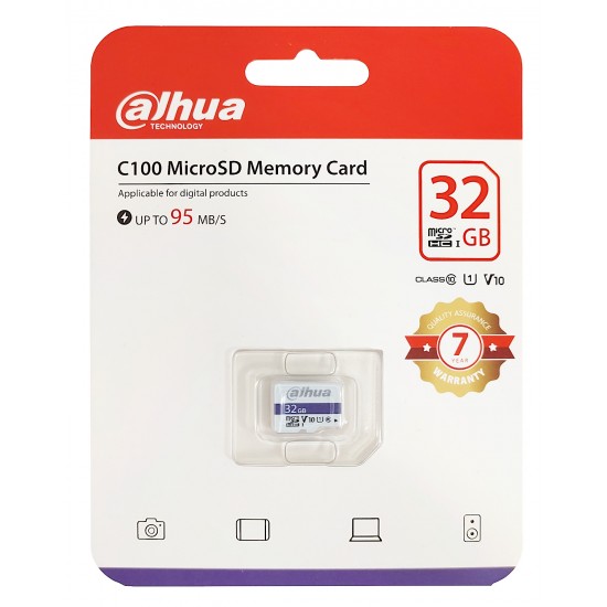 Dahua MEMORY CARD TF-C100/32GB microSD UHS-I 32 GB DAHUA