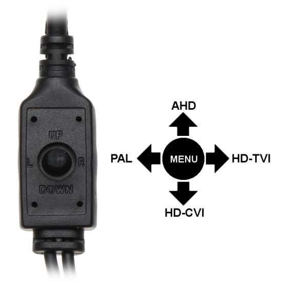 Apti СКРЫТАЯ КАМЕРА AHD, HD-CVI, HD-TVI, CVBS APTI-H50YK-37 2Mpx / 5Mpx 3.7 mm APTI