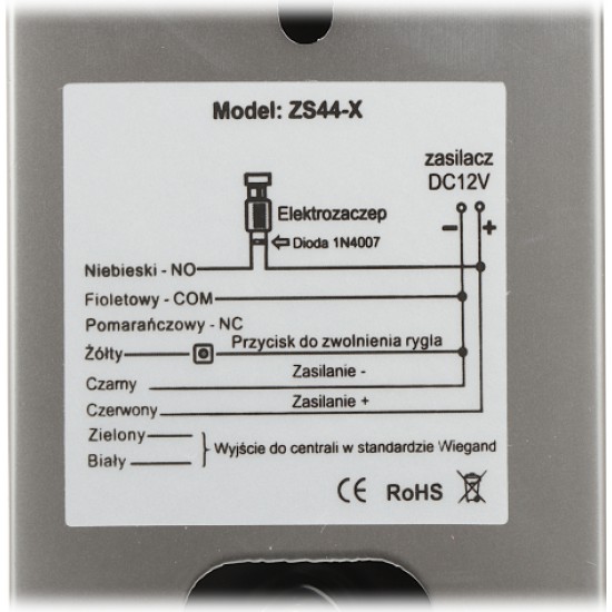 Vidos ШИФРОВОЙ ЗАМОК ZS44-X Tuya Smart Wi-Fi VIDOS