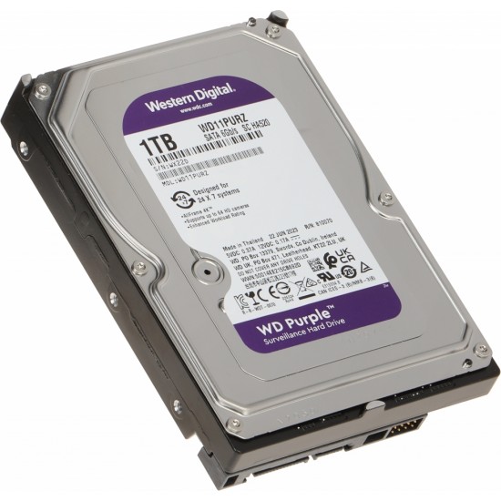 Western Digital ДИСК ДЛЯ РЕГИСТРАТОРА HDD-WD11PURZ 1TB 24/7 WESTERN DIGITAL