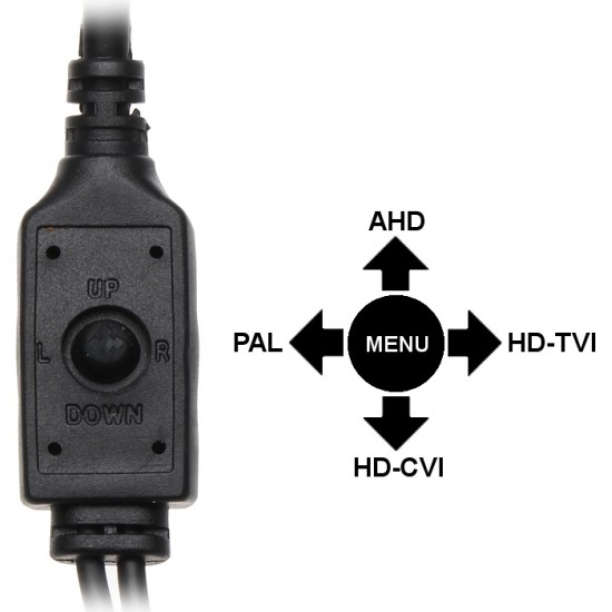 Apti AHD, HD-CVI, HD-TVI, PAL-КАМЕРА APTI-H52C21-36W - 8.3 Mpx, 4K UHD 3.6 mm