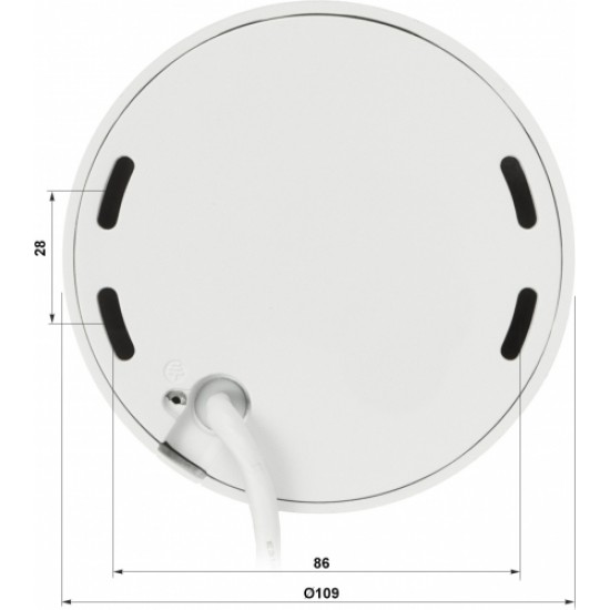 Dahua NET CAMERA 4MP DOME/IPC-HDBW2449F-AS-IL0280B DAHUA