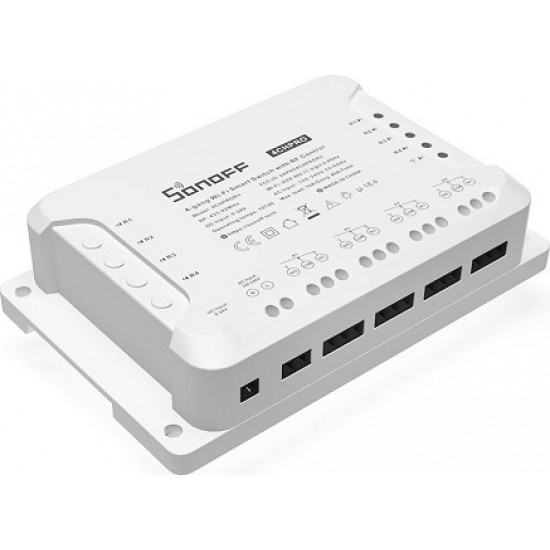 Sonoff Smart 4-Channel Switch Wi-Fi with RF433MHz Control