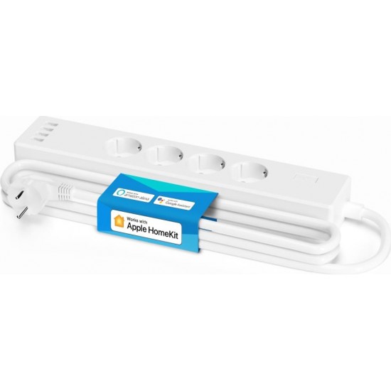 Meross SMART HOME POWER STRIP WRL EU/4AC + 4USB MSS425FHK MEROSS