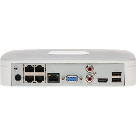 Dahua РЕГИСТРАТОР IP NVR2104-P-4KS3 4 КАНАЛА, 4 PoE DAHUA