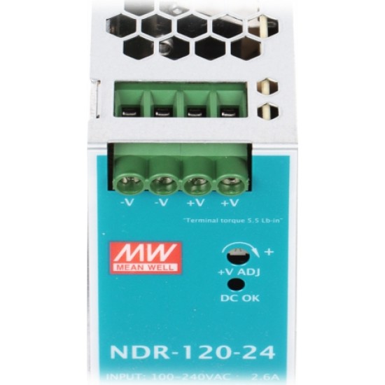 Mean Well ИМПУЛЬСНЫЙ БЛОК ПИТАНИЯ NDR-120-24 MEAN WELL