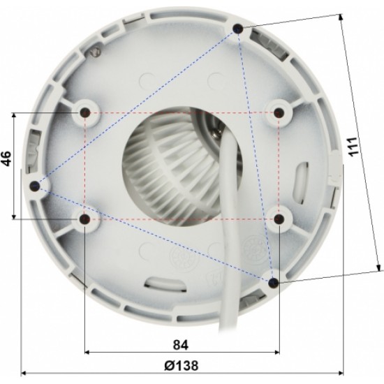 Hikvision ГИБРИДНАЯ ИНФРАКРАСНАЯ КАМЕРА IP DS-2TD1228T-2/QA(B) HeatPro 2.1 mm - 720p, 2.2 mm - 4 Mpx Hikvision