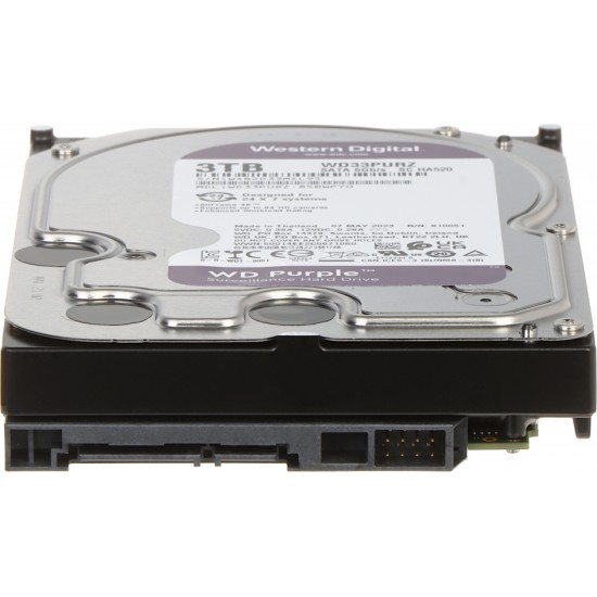 Western Digital ДИСК ДЛЯ РЕГИСТРАТОРА HDD-WD33PURZ 3TB 24/7 WESTERN DIGITAL