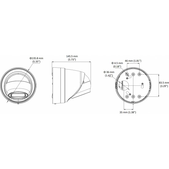 Hikvision АНТИВАНДАЛЬНАЯ КАМЕРАIP DS-2CD2H66G2-IZS(2.8-12MM)(C) ACUSENSE - 6 Mpx - MOTOZOOM Hikvision