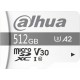 Dahua MEMORY CARD TF-P100/512GB microSD UHS-I, SDXC 512 GB DAHUA