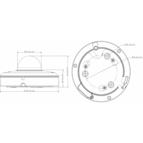 Dahua IP КАМЕРА ВНЕШНЯЯ БЫСТРООБОРОТНАЯ SD1A404DB-GNY - 3.7 Mpx 2.8 ... 12 mm DAHUA