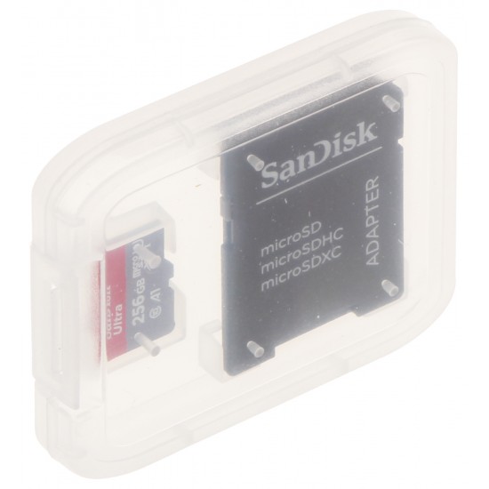 MEMORY CARD SD-MICRO-10/256-SANDISK UHS-I, SDXC 256 GB SANDISK