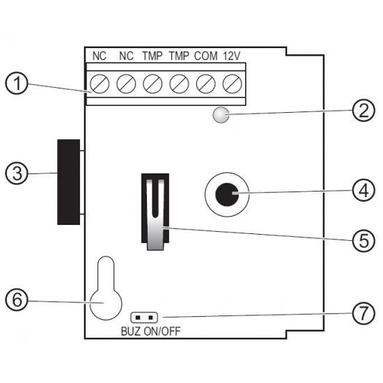 Satel ДАТЧИК СНОТВОРНЫХ ГАЗОВ DG-1-TCM SATEL